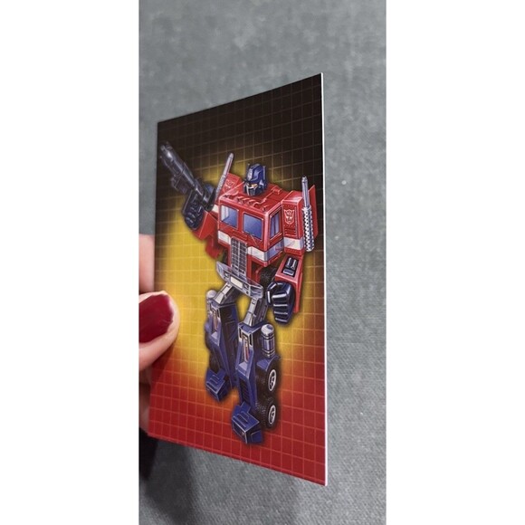 Dynamite Hasbro 40th Anniversary Transformers #1 OF 4 Promo Card SDCC Trading - Picture 3 of 7